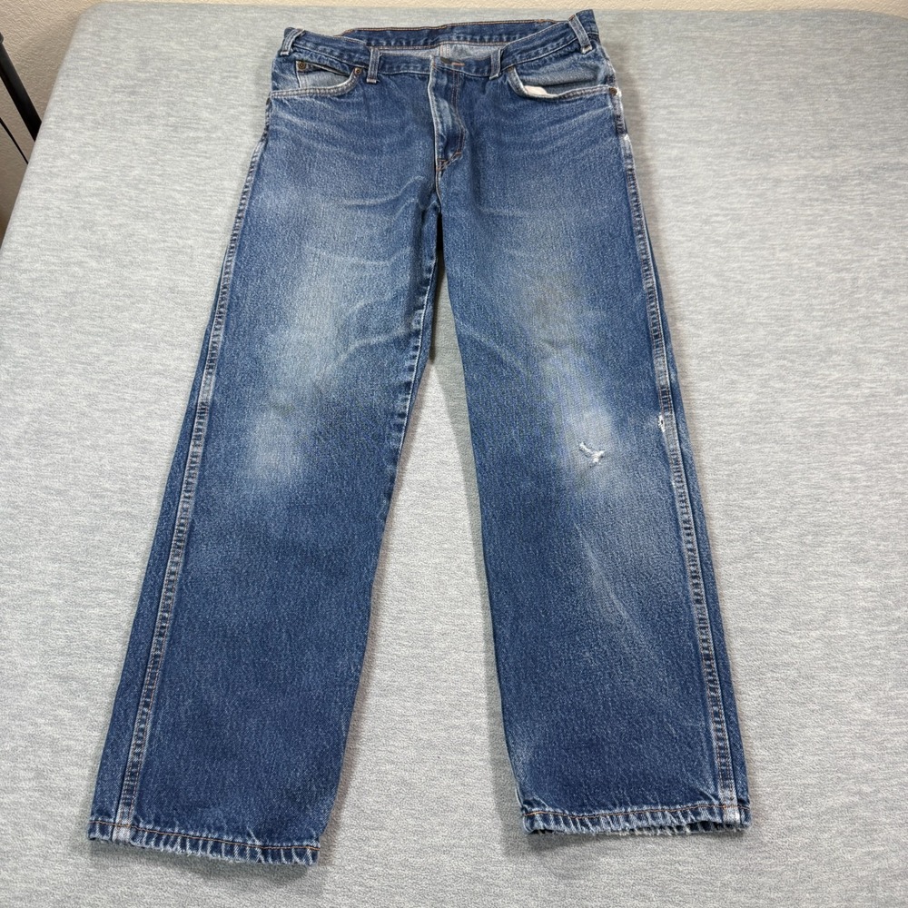 Dickies Work Jeans Men‎ 36x30 Blue Regular Fit Workwear y2k Distress VTG
